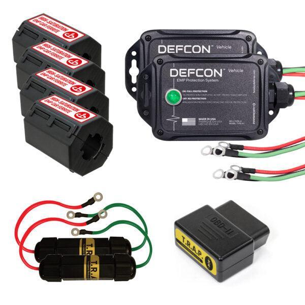 Two DEFCON Vehicles and EMP Diesel Kit - Hoplite Armor
