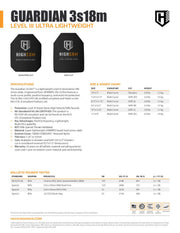 Guardian 3s18m Ultra Lightweight - Hoplite Armor