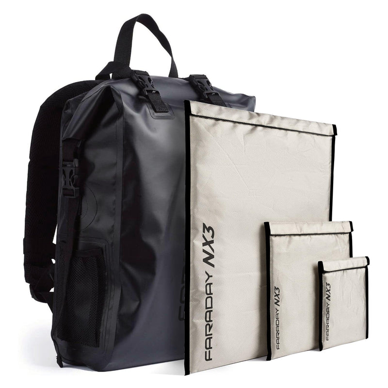 Faraday Dry Bag Backpack + NX3 3pc Kit - Hoplite Armor