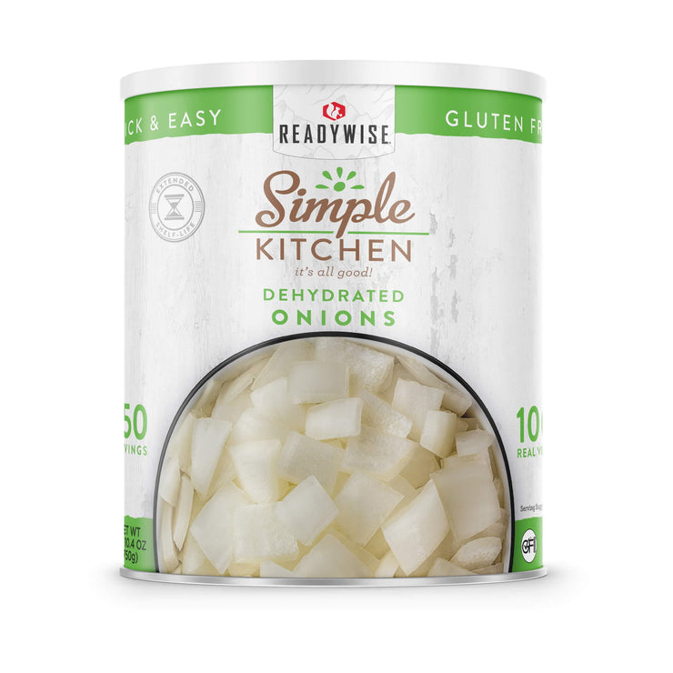 Dehydrated Chopped Onions - 250 Serving #10 Can