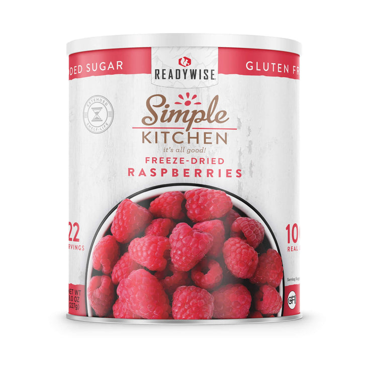 Freeze-Dried Raspberries - 22 Serving #10 Can