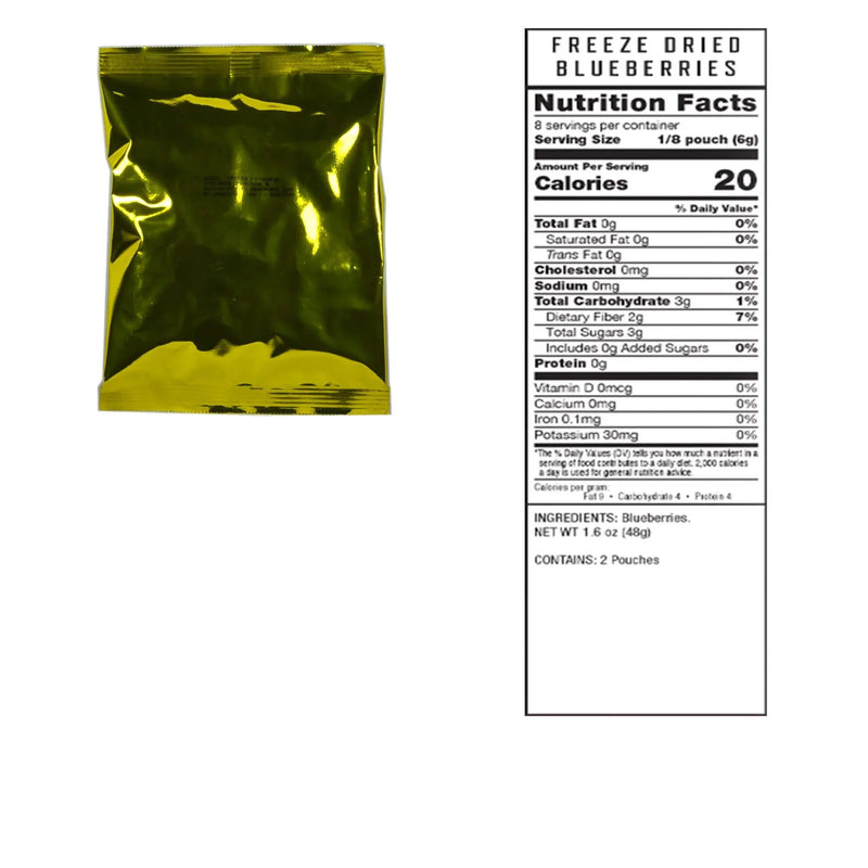 120 Serving Freeze Dried Fruit Bucket - Hoplite Armor