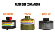 MIRA Safety CBRN Gas Mask Filter NBC-77 SOF - Hoplite Armor