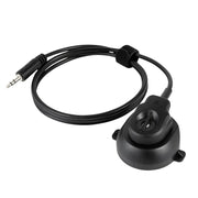 Tactical 3.5mm audio cable with push-to-talk switch for comms gear