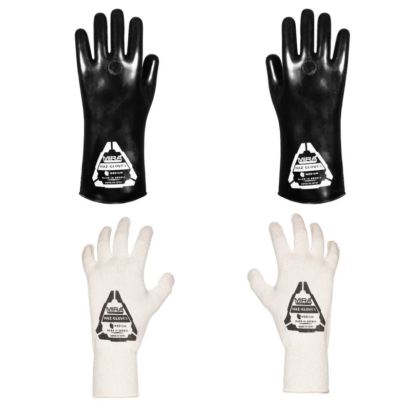MIRA Safety Butyl HAZ-GLOVES CBRN Protection Large - Hoplite Armor