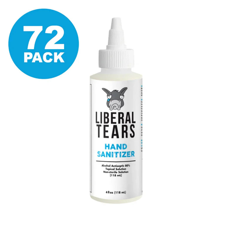 Liberal Tears Hand Sanitizer 4oz 72 Pack - Hoplite Armor