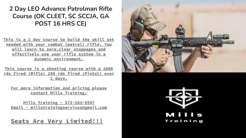2-Day Advanced Patrolman Rifle - Hoplite Armor