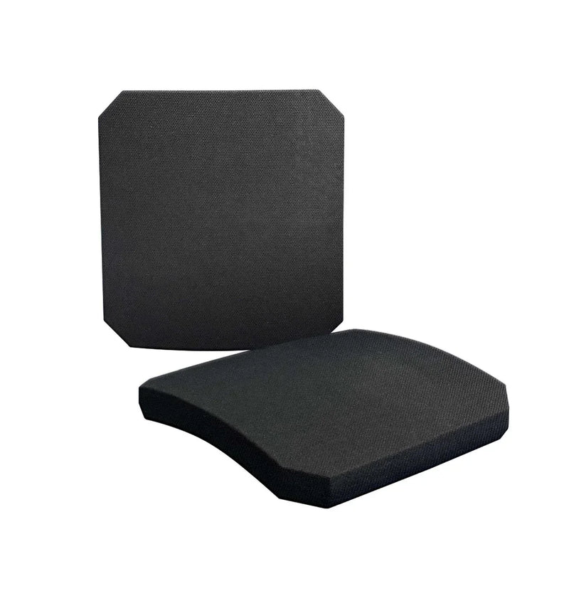 NIJ-certified rifle-rated body armor plates for tactical gear and ballistic protection