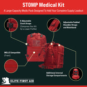 STOMP Medical Kit Giant Trauma First Aid Kit - Hoplite Armor