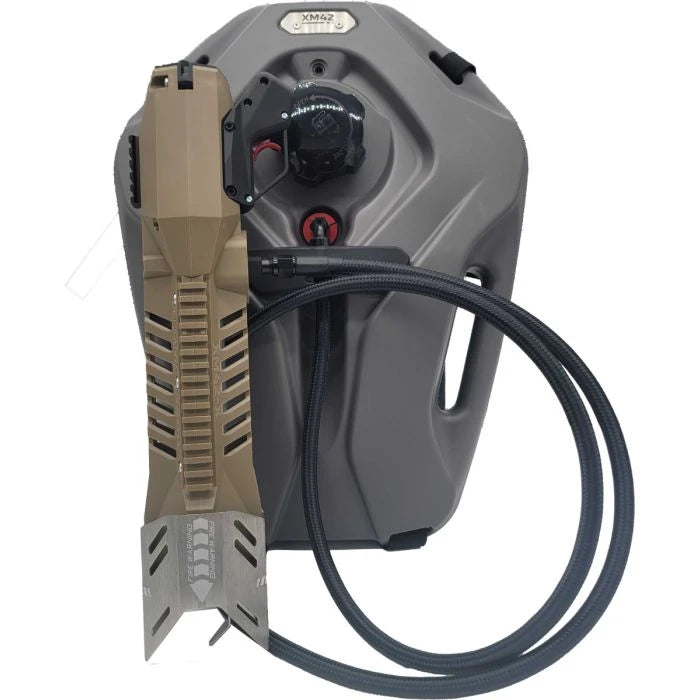 XM42-X Flamethrower with Backpack Tank - FDE - Hoplite Armor