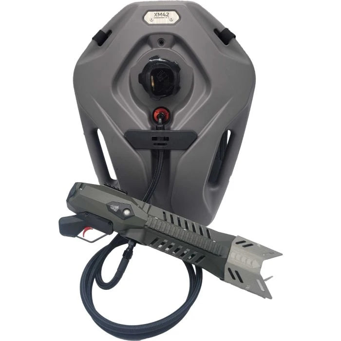 XM42-X Flamethrower with Backpack Tank - OD Green