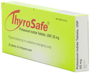 FDA Approved Thyrosafe Potassium Iodide (KI) Tablets - Protects Against Radioactive Iodine