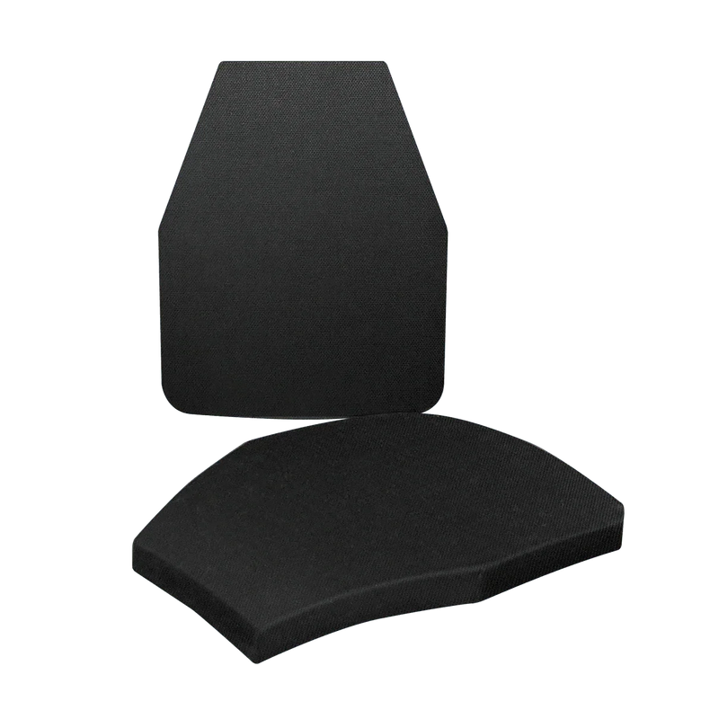 Two Swimmer Plates: NIJ Certified, Lightweight Level IV, Triple Curve, Stand Alone (26300) - Hoplite Armor Store
