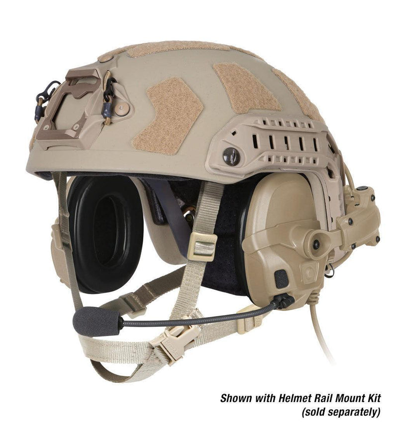 Ops-Core AMP Communication Headset Fixed Downlead - Hoplite Armor