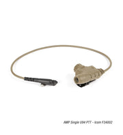 Ops-Core Single Band U94 PTT - Hoplite Armor