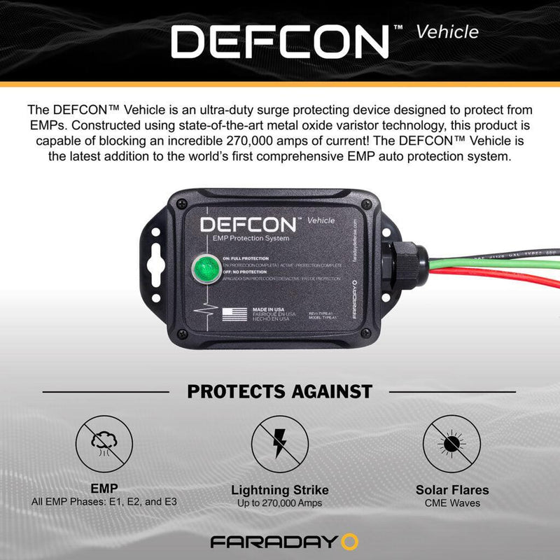 DEFCON Vehicle EMP Protection Device - Hoplite Armor