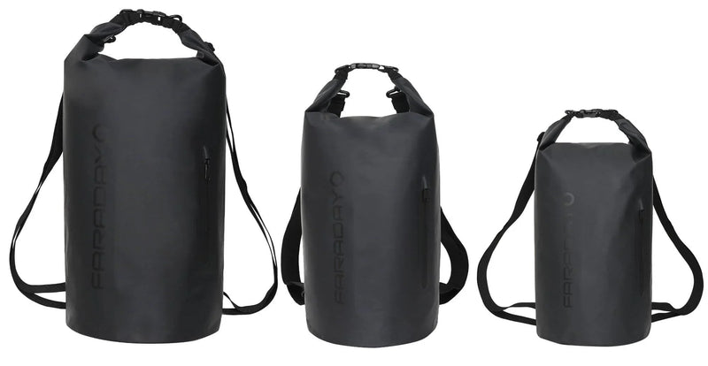 Faraday Dry Bag Sling Pack Stealth Black - Hoplite Armor