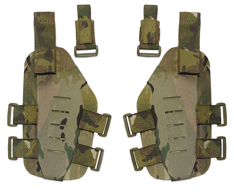 Femoral Body Armor Plates Level III+ 19520 - Hoplite Armor