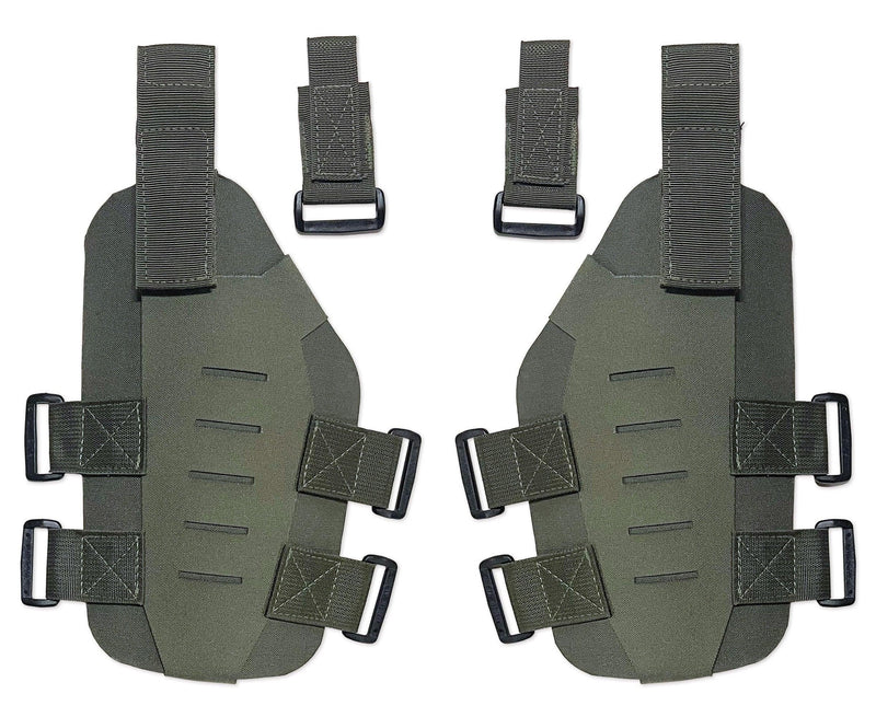 Femoral Body Armor Plates Level III+ 19520 - Hoplite Armor