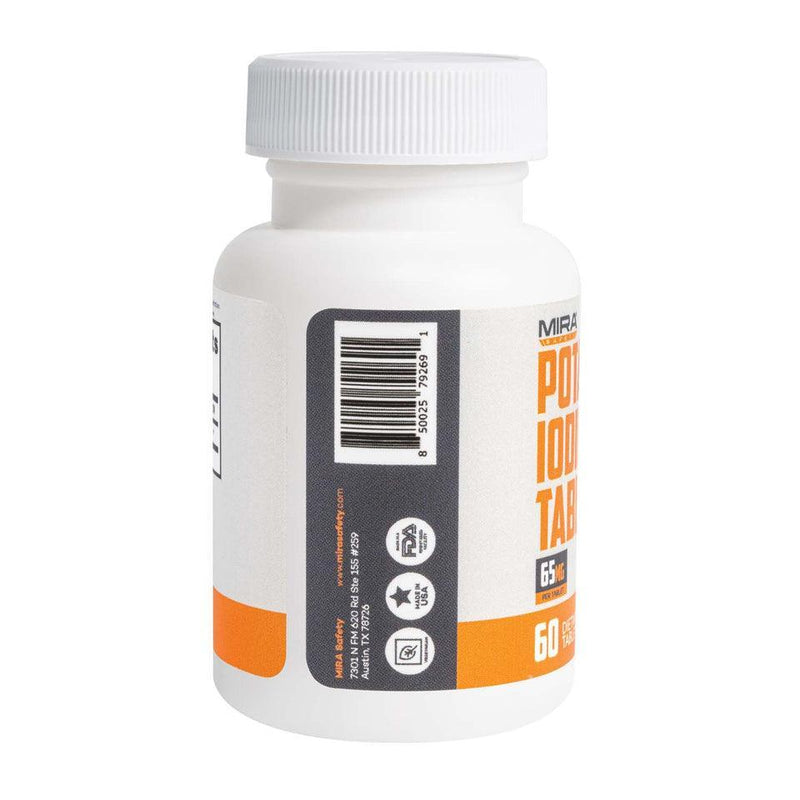 MIRA Safety Potassium Iodide Tablets 65mg - Hoplite Armor
