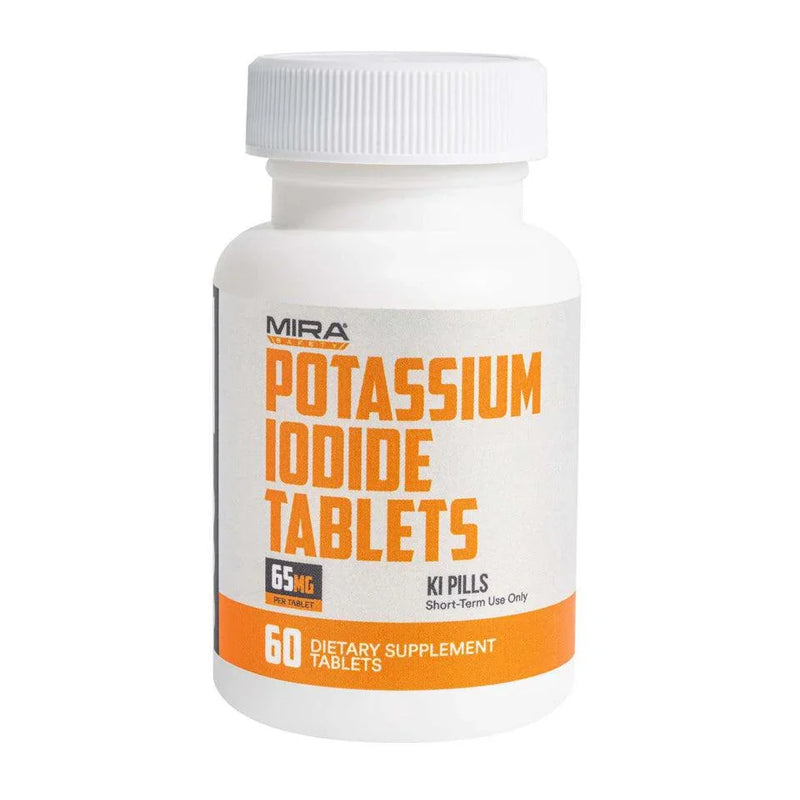 MIRA Safety Potassium Iodide Tablets 65mg - Hoplite Armor